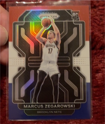 2021-22 Panini Prizm #300 Marcus Zegarowski Rookie RC — front