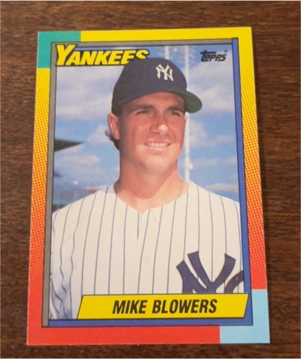 1990 Topps Traded #9T Mike Blowers — front
