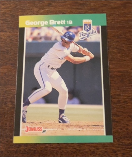 1989 Donruss #7 George Brett — front