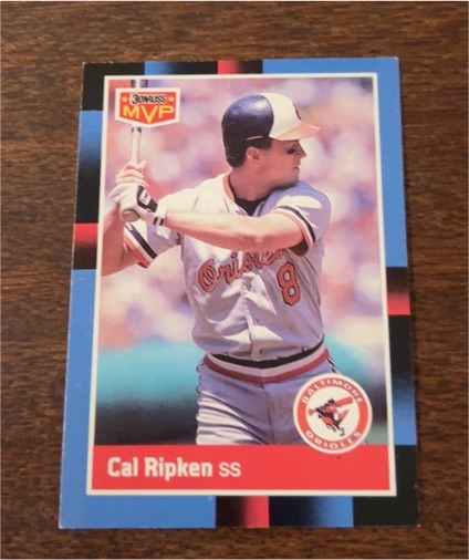 1988 Donruss MVP #BC-1 Cal Ripken — front