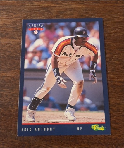 1993 Classic Game #T5 Eric Anthony — front
