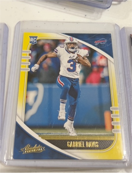 2020 Panini Absolute #136 Gabriel Davis Rookie Card — front