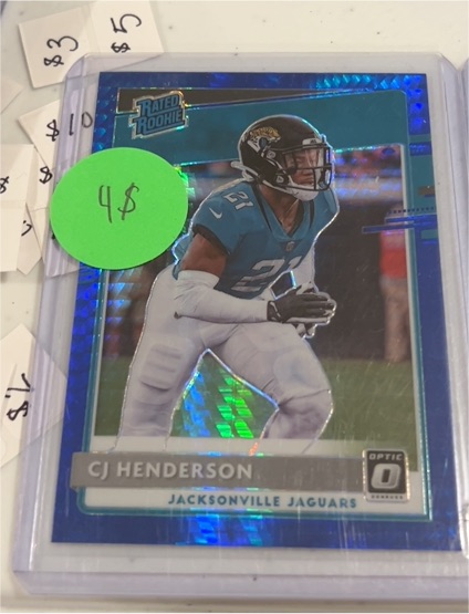 2020 Donruss Optic #27 CJ Henderson — front