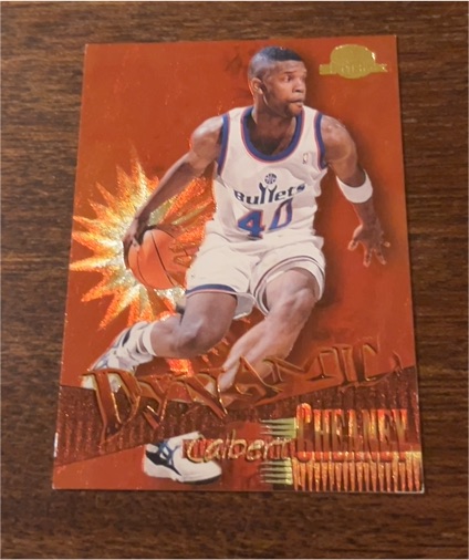 1995-96 SkyBox Premium #D9 Calbert Cheaney — front
