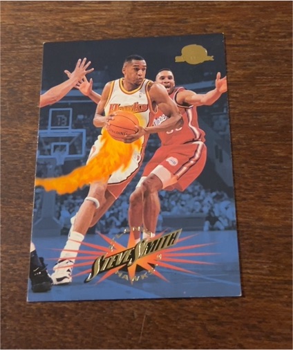 1995-96 Skybox #4 Steve Smith — front