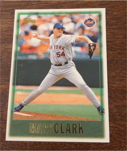 1997 Topps #5 Mark Clark — front