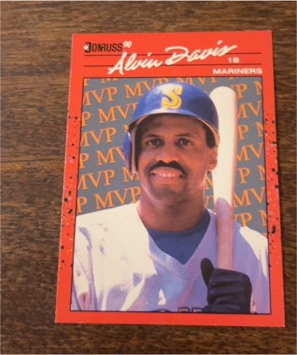 1990 Donruss MVP #BC-9 Alvin Davis — front