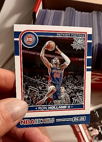 2024-25 Panini NBA Hoops #24-25 Ron Holland II — front
