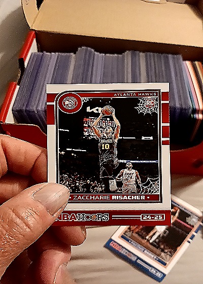 2024-25 Panini NBA Hoops #24-25 Zaccharie Risacher — front