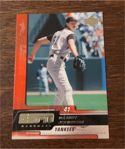 2005 Upper Deck ESPN #5 Randy Johnson — front