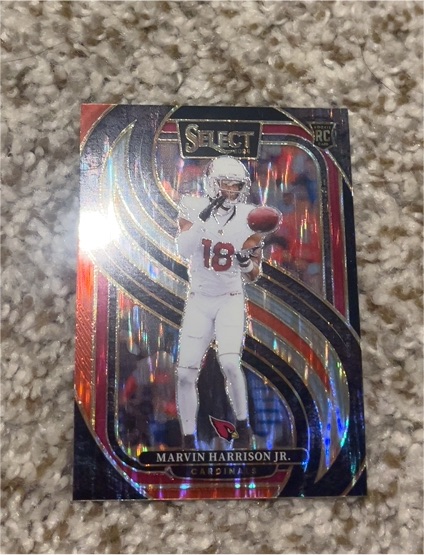 2024 Panini Select Premier Level #115 Marvin Harrison Jr. — front