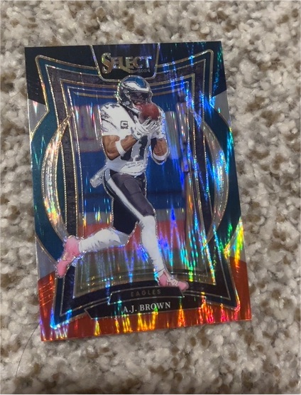 2024 Panini Select #2 A.J. Brown — front