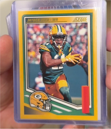 2025 Panini Score #205 Jayden Reed — front