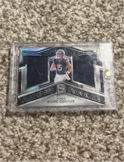 2024 Panini Spectra Rising Rookie Dual Jersey #RRM-ROE Rome Odunze — front