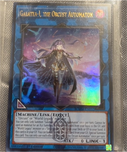 2023 Yugioh BLMM-EN052 Galatea-I, the Orcust Automaton — front