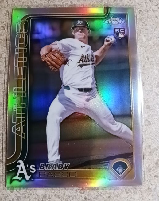 2025 Topps Chrome #205 Brady Basso — front
