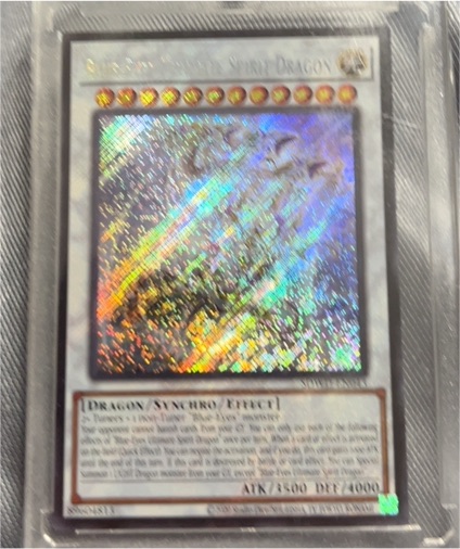 Yu-Gi-Oh! SDWD-EN043 Blue-Eyes Ultimate Spirit Dragon — front