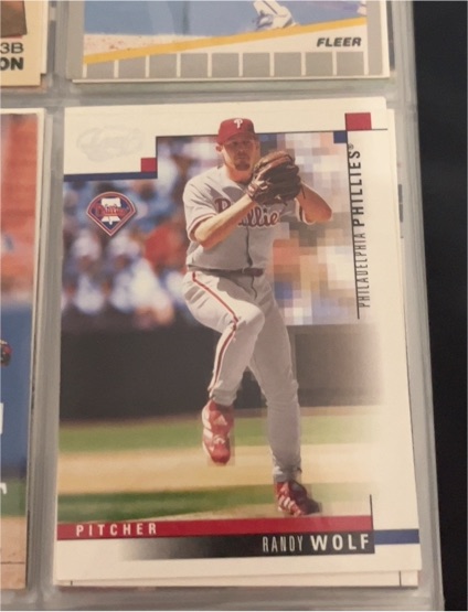 1995 Fleer #529 Randy Wolf — front