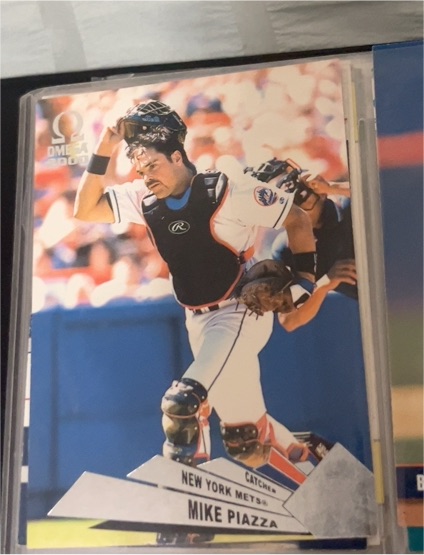 2000 Pacific Omega #91 Mike Piazza — front