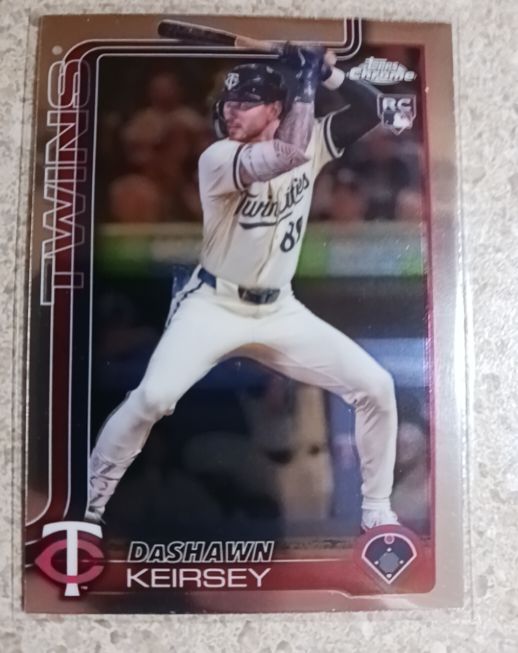 2025 Topps Chrome #19 DaShawn Keirsey — front