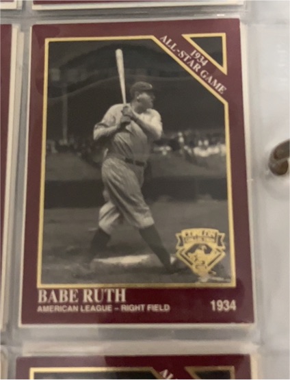 1994 The Sporting News Conlon Collection #1080 Babe Ruth — front