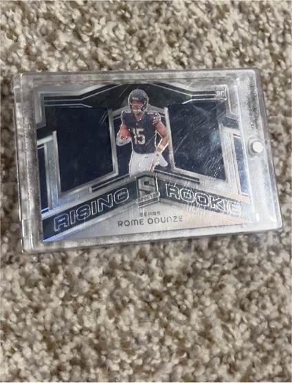 2024 Panini Spectra Rising Rookie Materials #RRM-ROE Rome Odunze — front