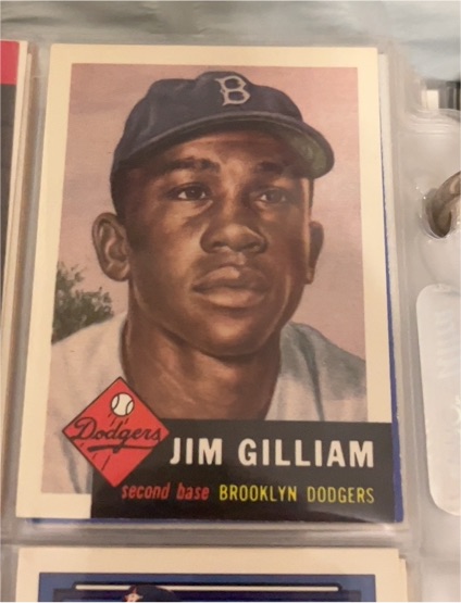 1991 Topps Archives 1953 #258 Jim Gilliam — front