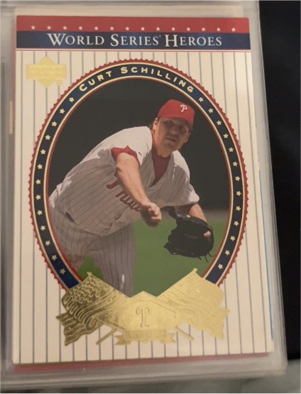 2002 Upper Deck World Series Heroes #59 Curt Schilling — front