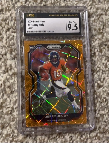 2020 Panini Prizm #314 Jerry Jeudy — front