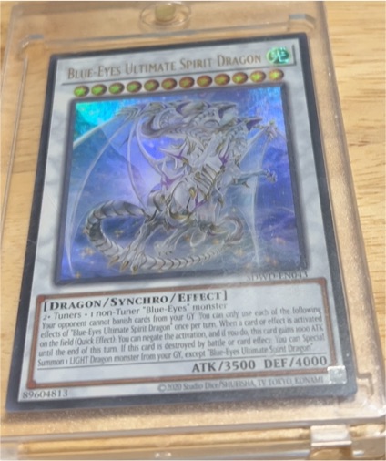 2020 Yu-Gi-Oh! SDWD-EN043 Blue-Eyes Ultimate Spirit Dragon — front