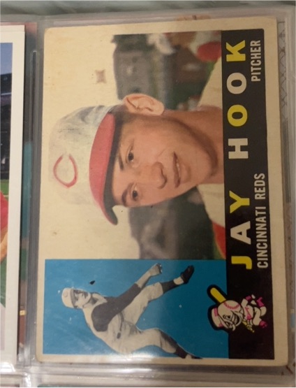 1960 Topps #187 Jay Hook — front