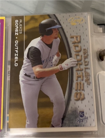 2003 Leaf Gold Rookies #3 Alexis Gomez — front
