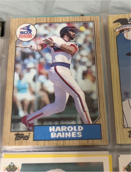 1987 Topps #772 Harold Baines — front