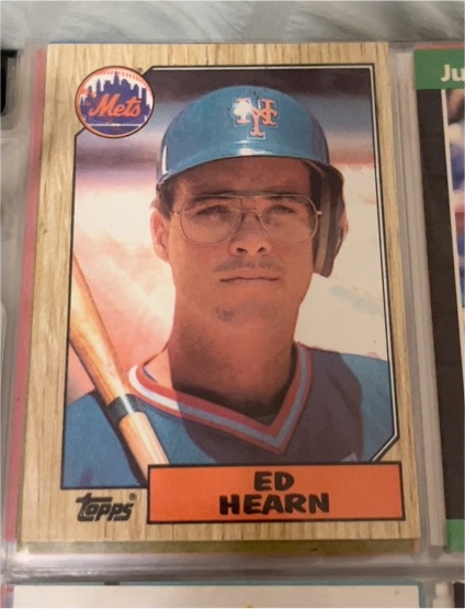 1987 Topps #433 Ed Hearn — front