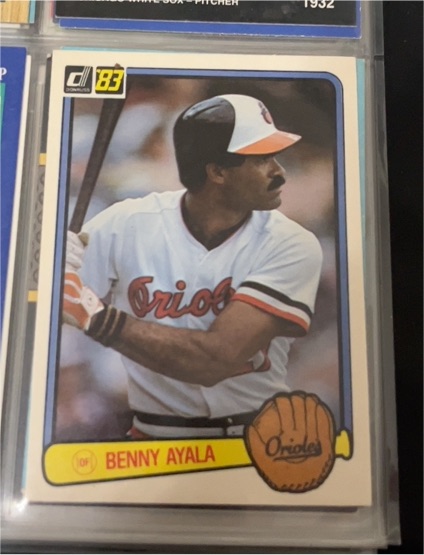 1983 Donruss #331 Benny Ayala — front