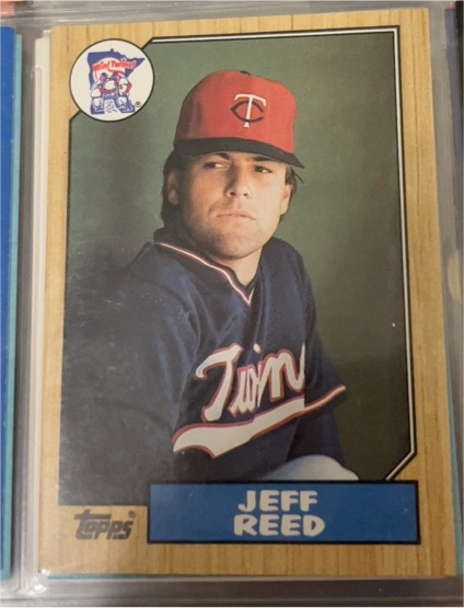 1987 Topps #247 Jeff Reed — front