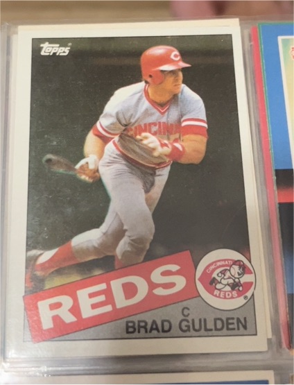 1985 Topps #251 Brad Gulden — front
