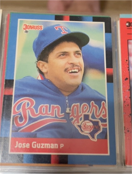 1988 Donruss #136 Jose Guzman — front