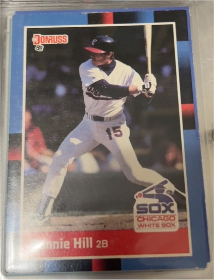 1988 Donruss #87 Donnie Hill — front