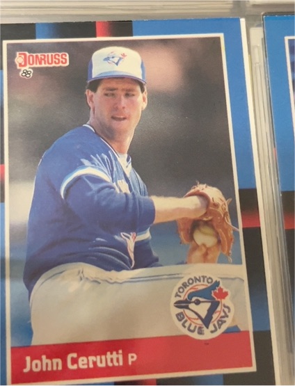 1988 Donruss #321 John Cerutti — front