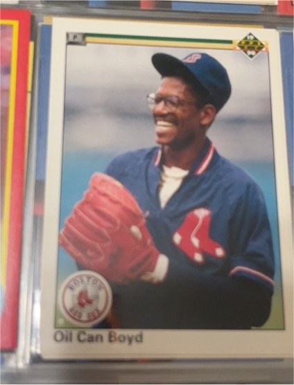 1990 Upper Deck #484 Oil Can Boyd — front