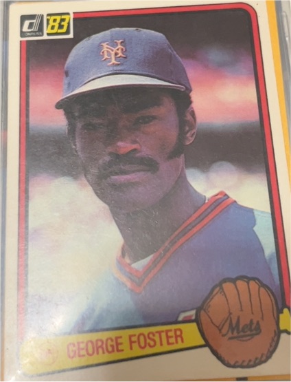 1983 Donruss #427 George Foster — front