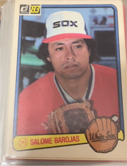 1983 Donruss #287 Salome Barojas — front