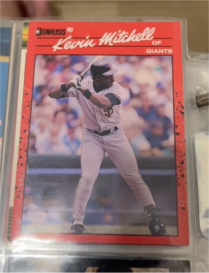 1990 Donruss #98 Kevin Mitchell — front