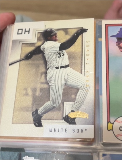 2001 Fleer Showcase #99 Frank Thomas — front
