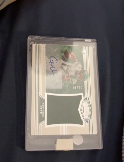 2020 Panini Limited #20 Jalen Hyatt Rookie Patch Autograph — front