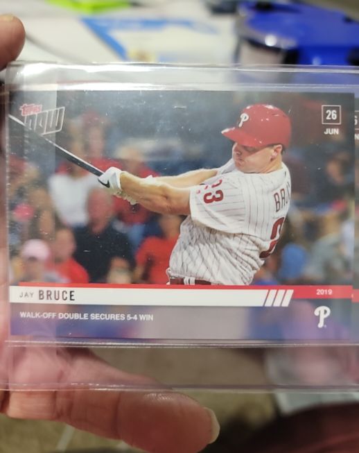 2019 Topps Now #26 Jay Bruce — front