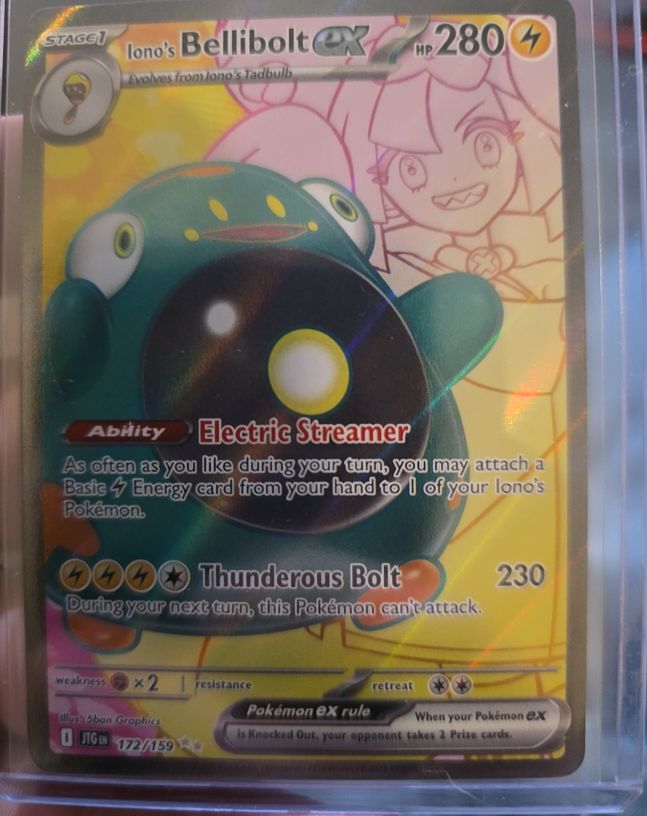 Iono's Bellibolt ex 172/159 Sv09: Journey Together — front