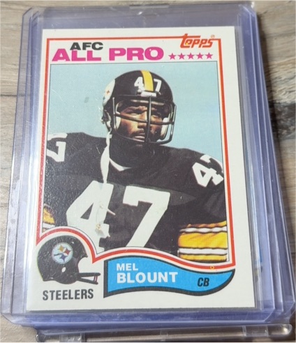 1982 Topps #203 Mel Blount — front