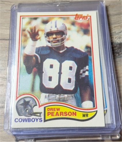 1982 Topps #321 Drew Pearson — front
